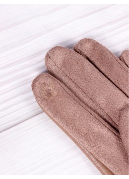 PU Touch Screen Gloves W/ Pattern Design